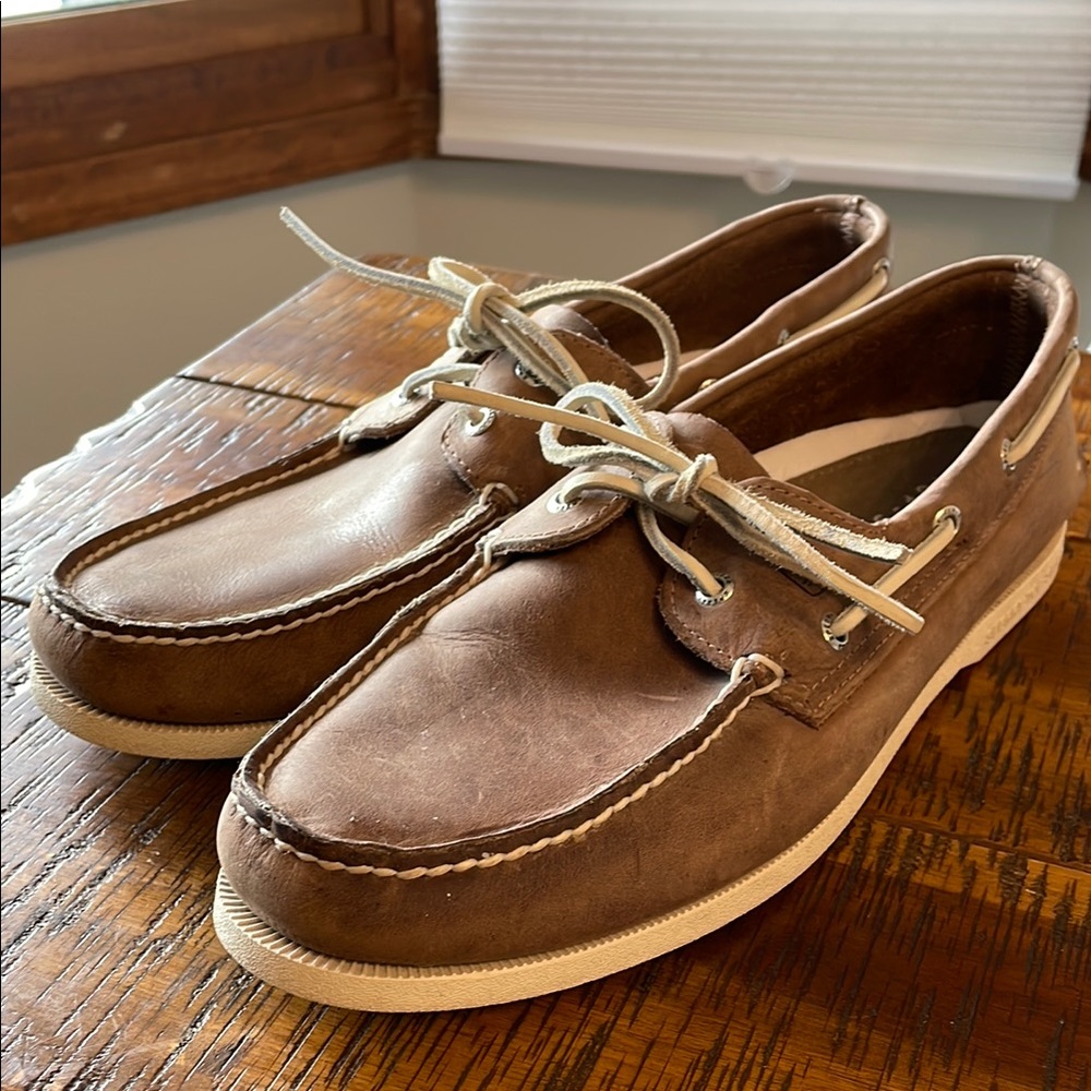 Classic Brown Boat Shoes